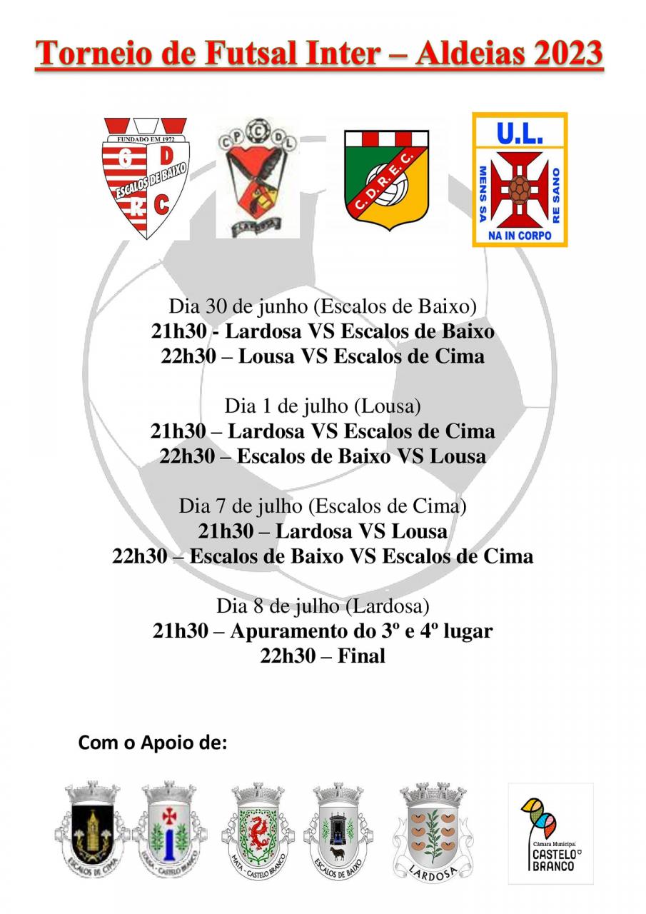 Torneio de Futsal Inter-Aldeias 2023