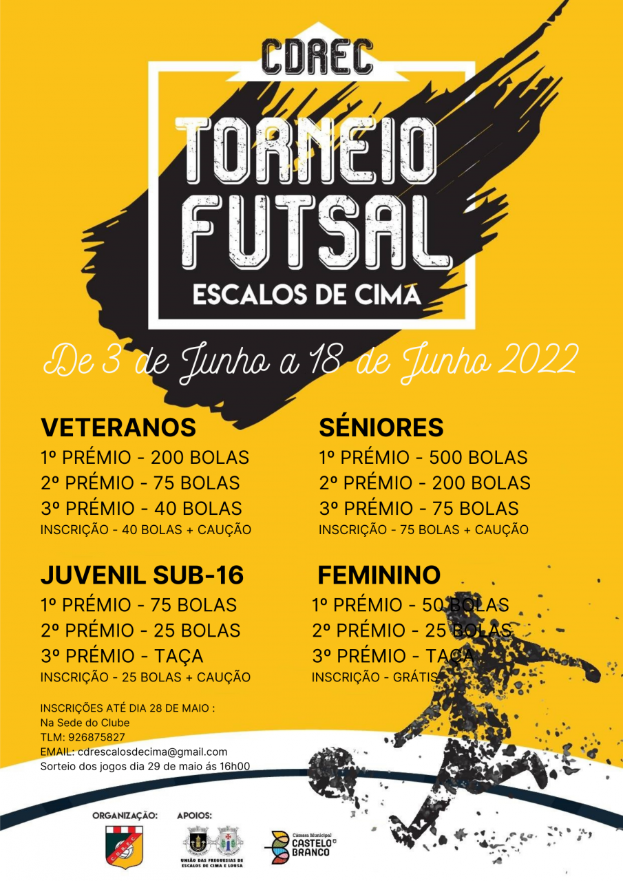 CDREC - Torneio de Futsal